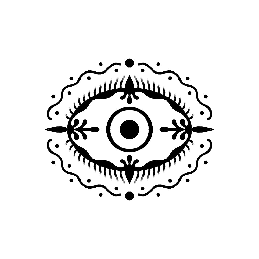 Ornamental Eye – Flash Tattoo #127