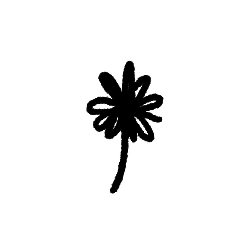 Simple Flower – Flash Tattoo #151