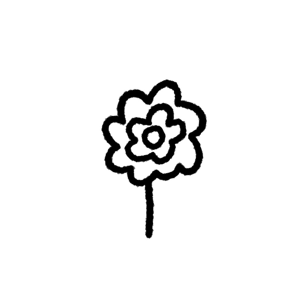 Simple Flower – Flash Tattoo #152