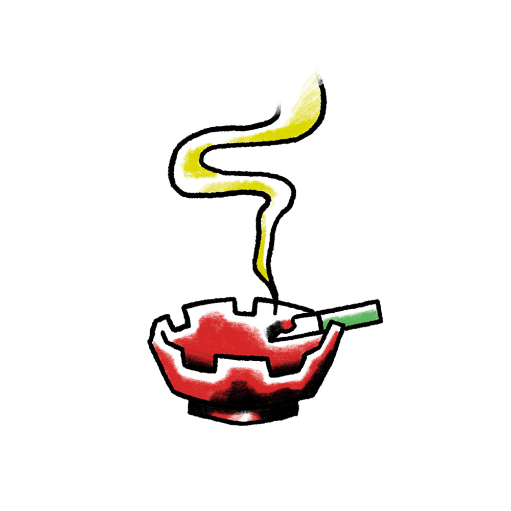 Ashtray – Flash Tattoo #162