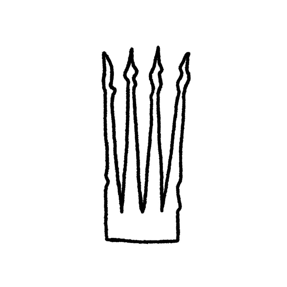 Simple Crown – Flash Tattoo #208