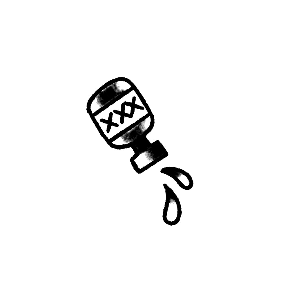 Poison or Moonshine – Flash Tattoo #62