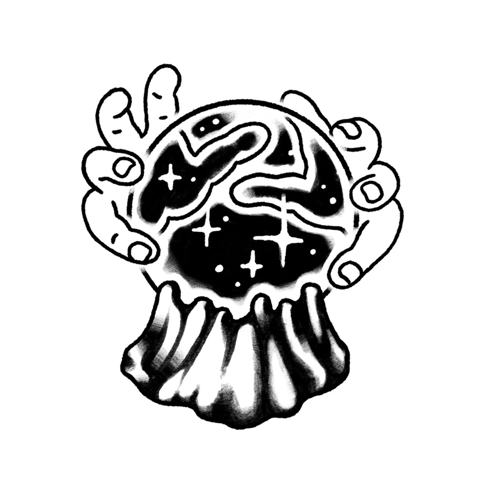 Crystal Ball – Flash Tattoo #68