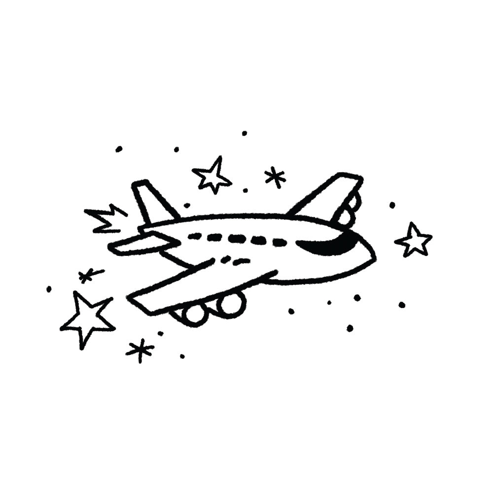 Space Plane – Flash Tattoo #41