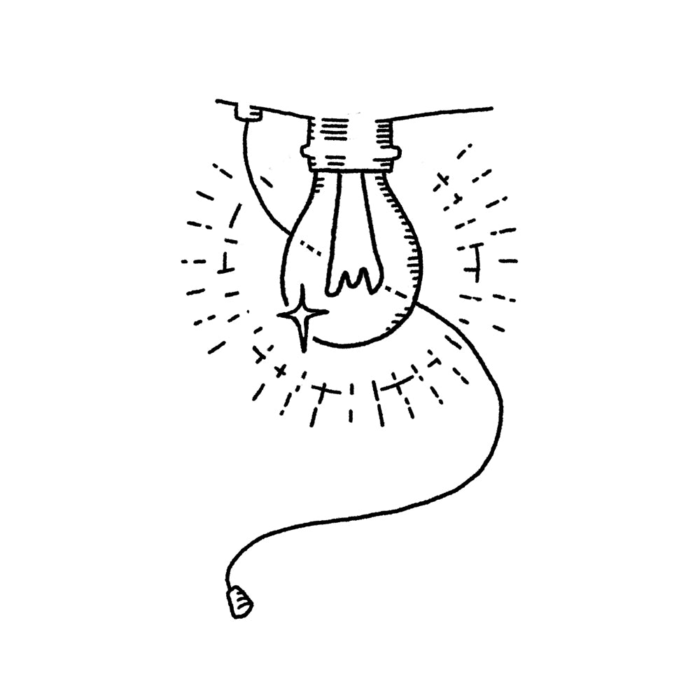 Lightbulb – Flash Tattoo #122