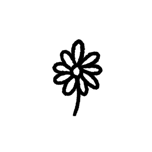 Simple Flower – Flash Tattoo #148