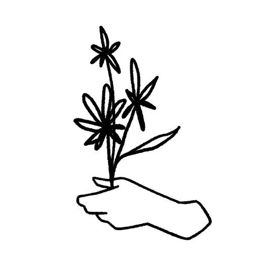 Bouquet in Hand – Flash Tattoo #222