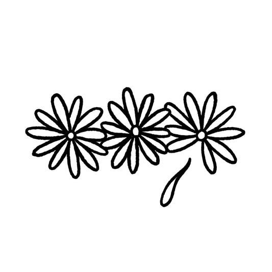 Daisy Chain – Flash Tattoo #223