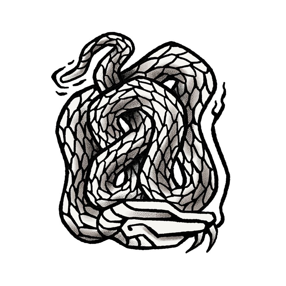 Snake Bundle – Flash Tattoo #256